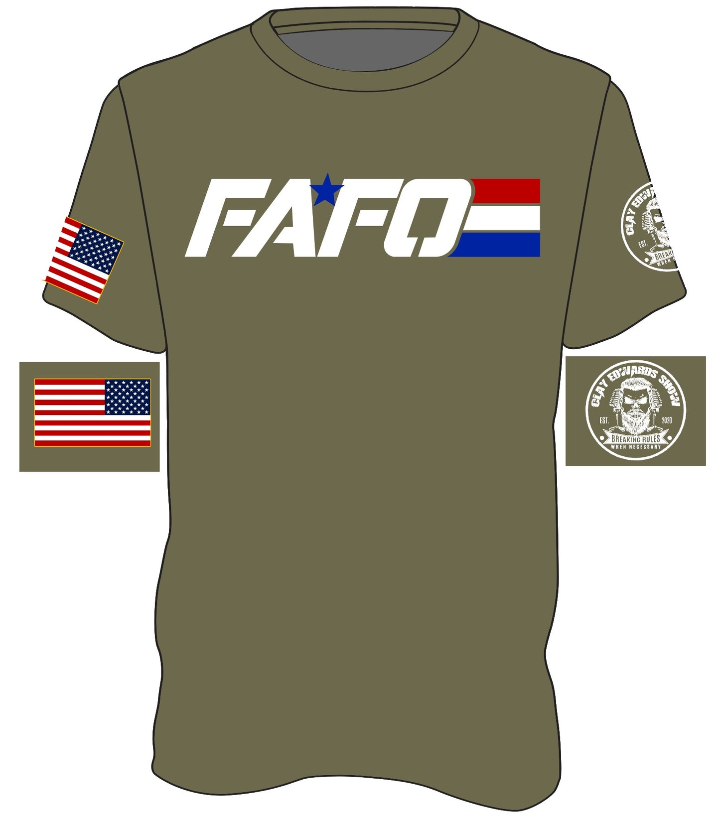 FAFO - REAL AMERICAN HERO SHIRT