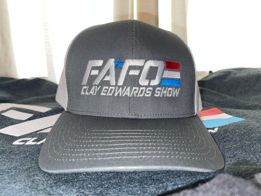 FAFO TRUCKER HAT (GREY)
