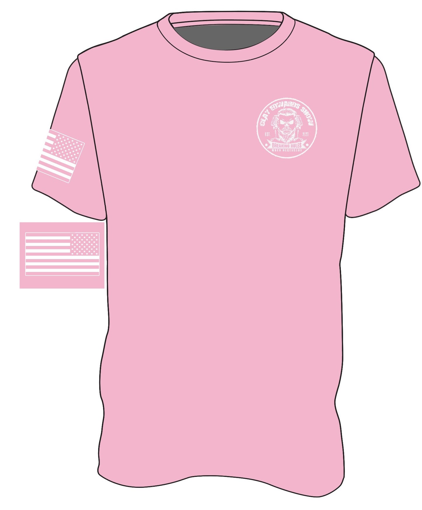 CLAY EDWARDS SHOW FRONT / FAFO BACK SHIRT
