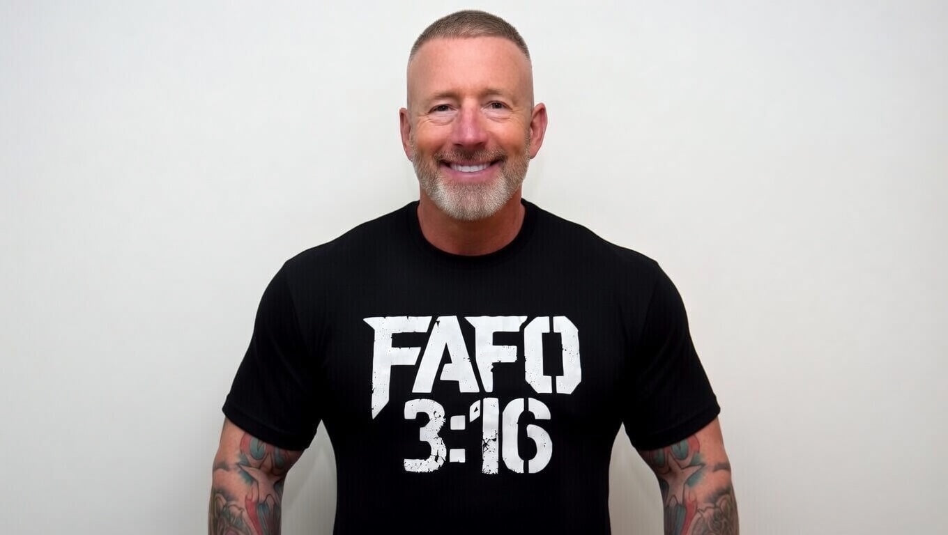 FAFO 3:16 Short Sleeve Athletic Cut
