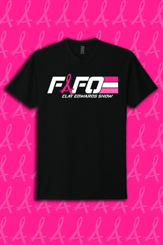 FAFO - REAL MEN WEAR PINK EDITION SHIRT (Tri-Blend Athletic Fit)